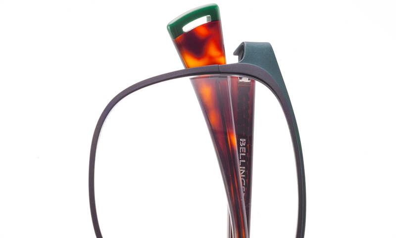 BELLINGER SPRINT Brillestel (Form: Firkantet - Farve: Grøn)