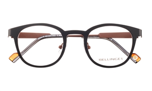 BELLINGER BLAZE-2 Brillestel (Form: Panto - Farve: Sort)