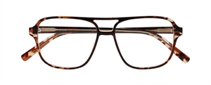 Inface FEISTY Brillestel (Form: Firkantet - Farve: Brun)
