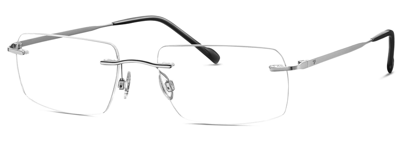 Titanflex 823015 Brillestel (Form: Firkantet - Farve: Transparent)