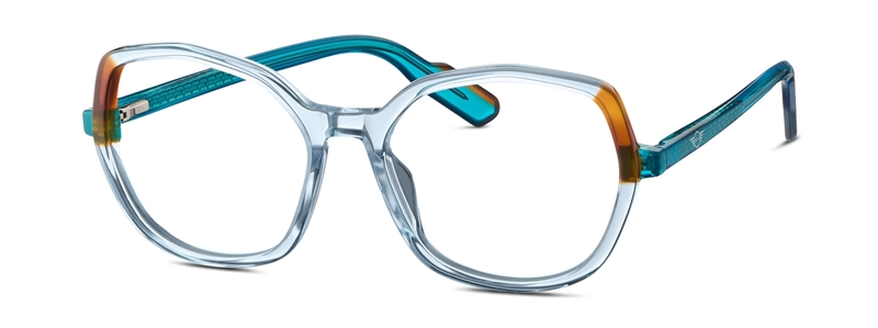 Mini 743059 Brillestel (Form: Summerbird - Farve: Blå)