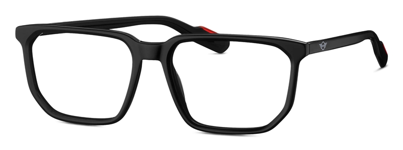 Mini 743057 Brillestel (Form: Firkantet - Farve: Sort)