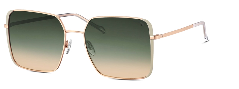 Titanflex 826701 Solbrille (Form: Firkantet - Farve: Guld)