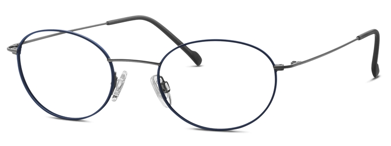 Titanflex 820906 Brillestel (Form: Oval - Farve: Grå)