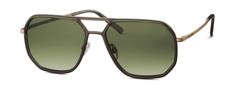 Marc O'Polo 508005 Solbrille (Form: Pilot - Farve: Grøn)
