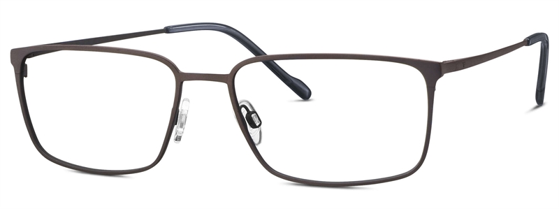 Titanflex 822041 Brillestel (Form: Firkantet - Farve: Brun)
