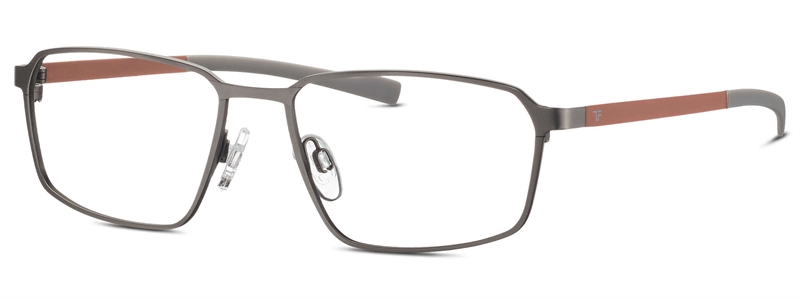 Titanflex 850110 Brillestel (Form: Firkantet - Farve: Grå)