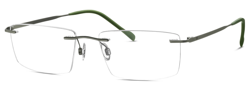 Titanflex 823015 Brillestel (Form: Firkantet - Farve: Grå)