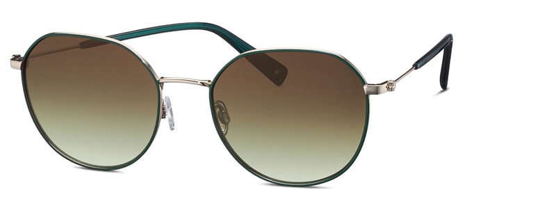 Brendel 905058 Solbrille (Form: Panto - Farve: Grøn)