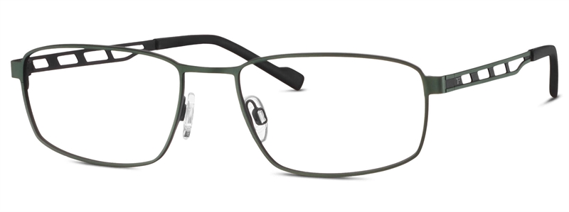 Titanflex 822028 Brillestel (Form: Firkantet - Farve: Grøn)