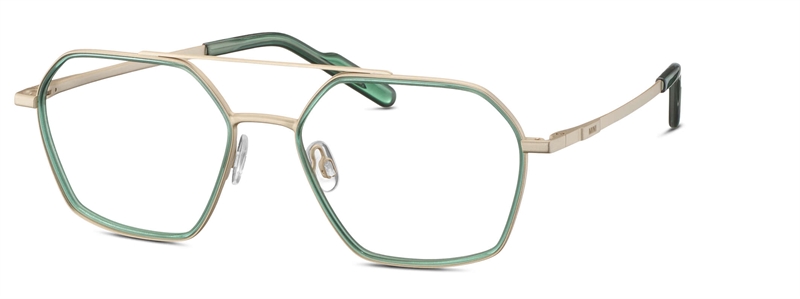 Mini 741050 Brillestel (Form: Pilot - Farve: Guld)