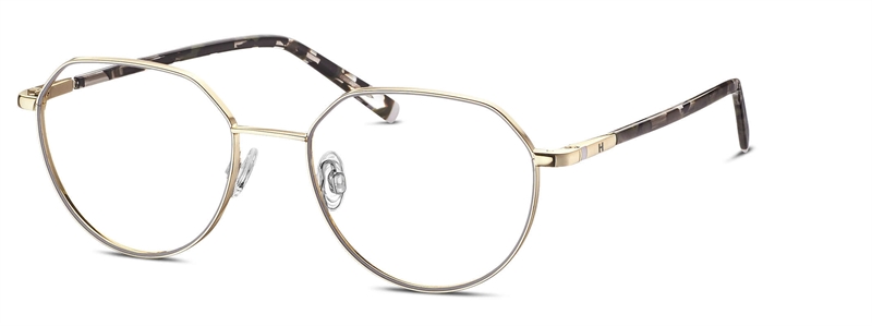 Humphrey's 582355 Brillestel (Form: Firkantet - Farve: Guld)