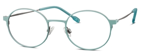 Titanflex 830139 Brillestel (Form: Rund - Farve: Blå)