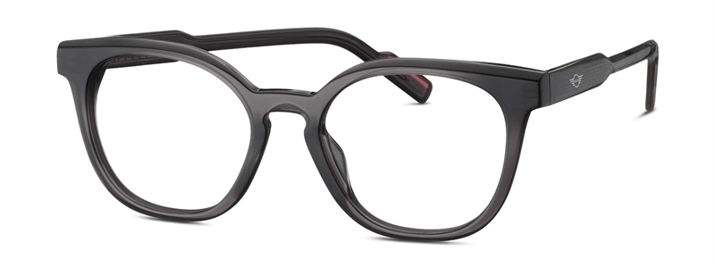 Mini 743055 Brillestel (Form: Panto - Farve: Sort)