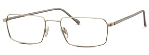 Titanflex 820932 Brillestel (Form: Firkantet - Farve: Guld)