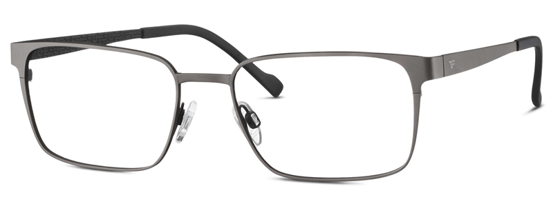Titanflex 822035 Brillestel (Form: Firkantet - Farve: Grå)