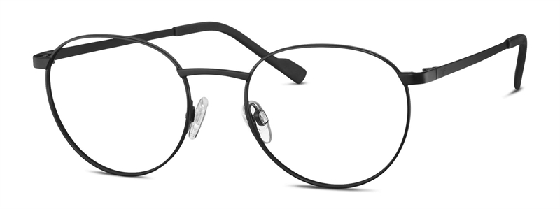 Titanflex 822026 Brillestel (Form: Panto - Farve: Sort)
