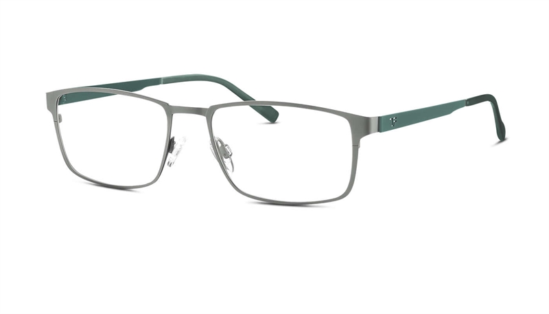 Titanflex 820755 Brillestel (Form: Firkantet - Farve: Grå)