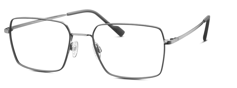 Titanflex 820961 Brillestel (Form: Firkantet - Farve: Grå)