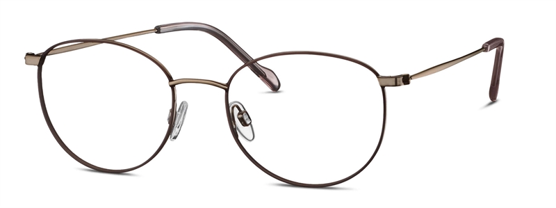 Titanflex 826052 Brillestel (Form: Panto - Farve: Brun)