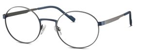 Titanflex 820918 Brillestel (Form: Rund - Farve: Grå)