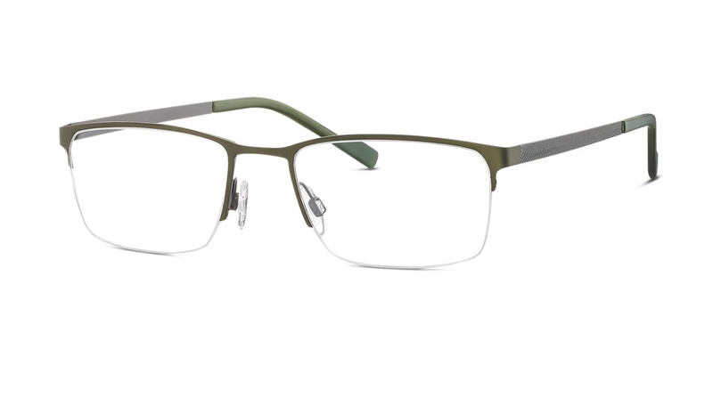 Titanflex 820834 Brillestel (Form: Firkantet - Farve: Grøn)