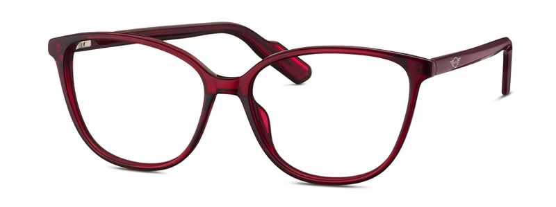 Mini 743054 Brillestel (Form: Summerbird - Farve: Rød)
