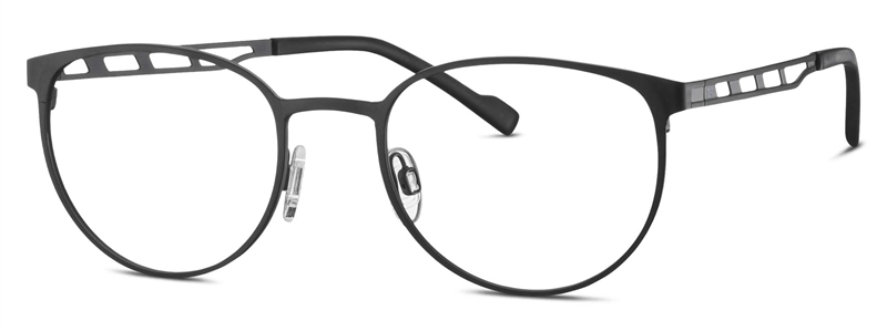 Titanflex 822031 Brillestel (Form: Panto - Farve: Sort)
