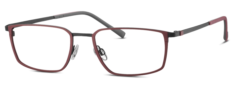 Titanflex 850101 Brillestel (Form: Firkantet - Farve: Sort)