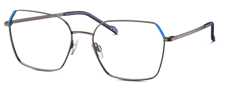 Titanflex 826014 Brillestel (Form: Firkantet - Farve: Grå)