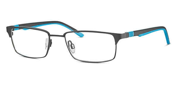 Titanflex 830055 Brillestel (Form: Firkantet - Farve: Grå)