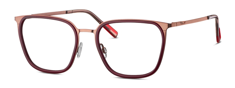Mini 741053 Brillestel (Form: Summerbird - Farve: Rød)