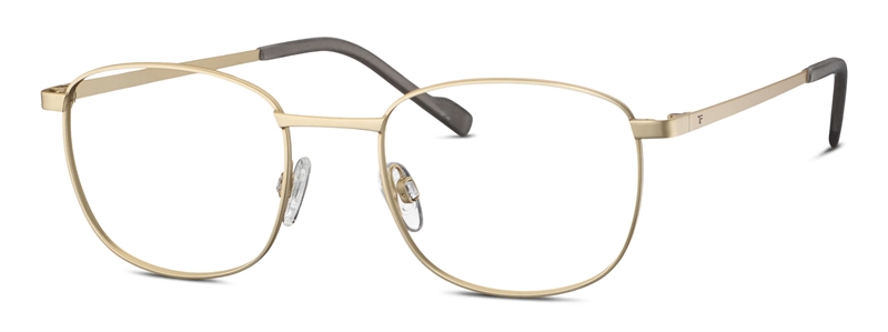Titanflex 822027 Brillestel (Form: Firkantet - Farve: Guld)