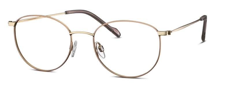 Titanflex 826052 Brillestel (Form: Panto - Farve: Guld)