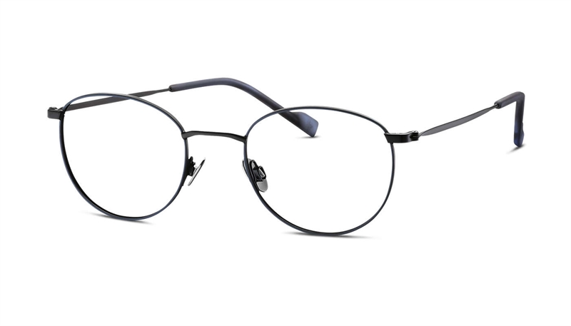 Titanflex 820822 Brillestel (Form: Panto - Farve: Sort)