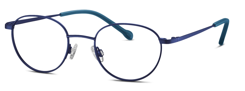 Titanflex 830130 Brillestel (Form: Firkantet - Farve: Blå)