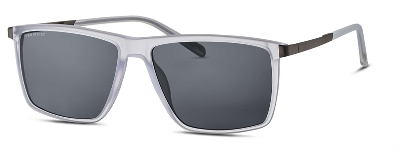 Freigeist 866005 Solbrille (Form: Firkantet - Farve: Grå)