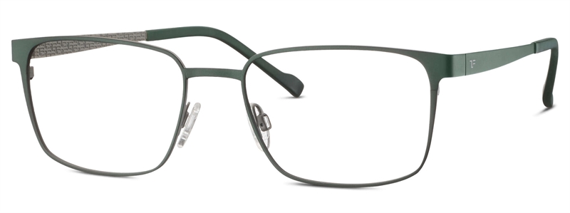 Titanflex 822035 Brillestel (Form: Firkantet - Farve: Grøn)