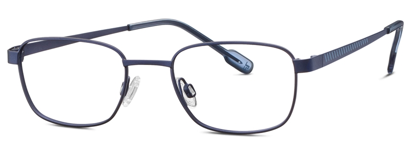 Titanflex 830161 Brillestel (Form: Firkantet - Farve: Blå)