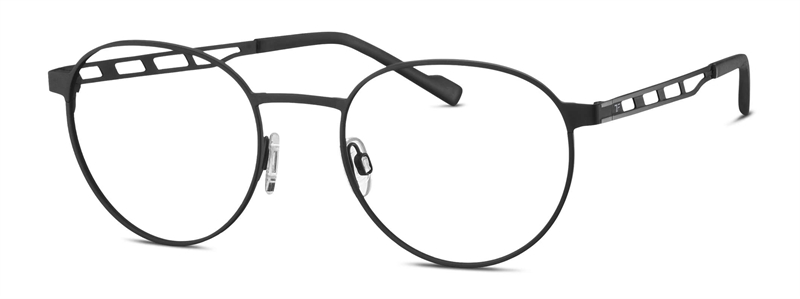 Titanflex 822029 Brillestel (Form: Panto - Farve: Sort)