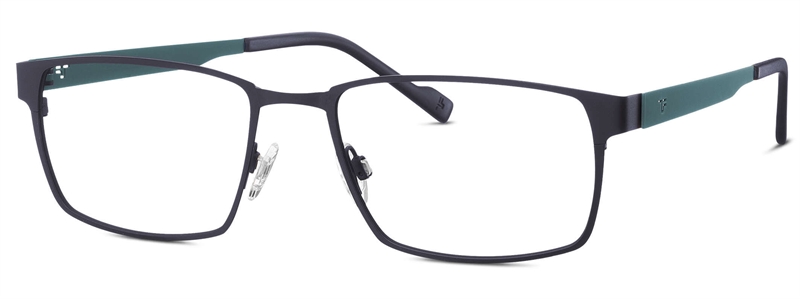 Titanflex 820752 Brillestel (Form: Firkantet - Farve: Blå)