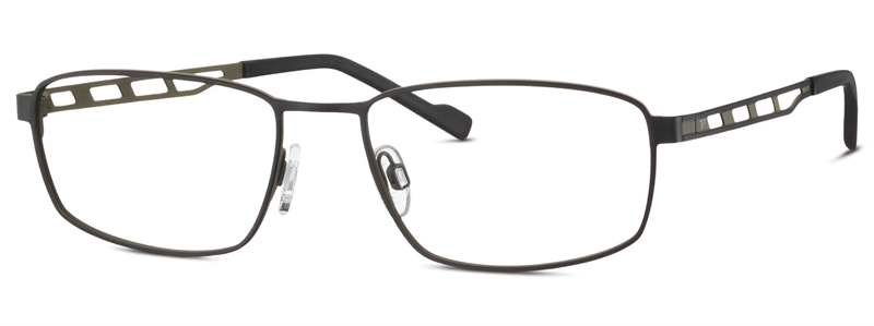 Titanflex 822028 Brillestel (Form: Firkantet - Farve: Sort)