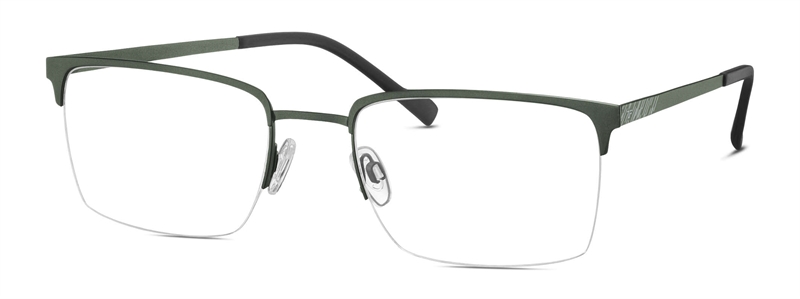 Titanflex 820992 Brillestel (Form: Firkantet - Farve: Grøn)