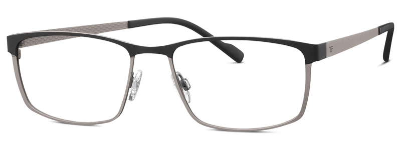 Titanflex 820946 Brillestel (Form: Firkantet - Farve: Sort)