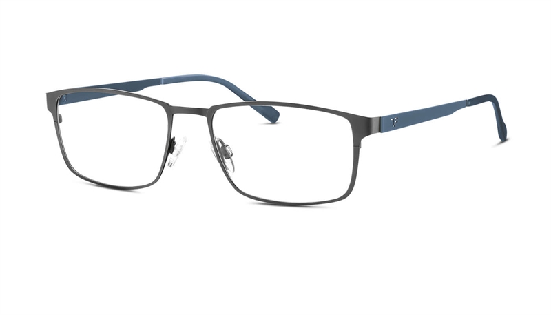 Titanflex 820755 Brillestel (Form: Firkantet - Farve: Grå)
