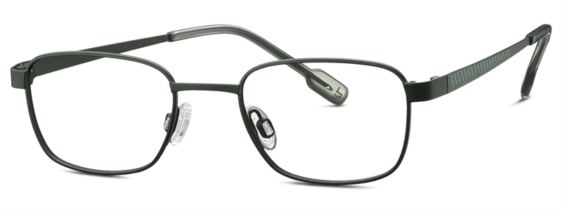 Titanflex 830161 Brillestel (Form: Firkantet - Farve: Grøn)