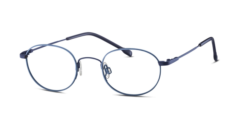 Titanflex 830111 Brillestel (Form: Firkantet - Farve: Blå)