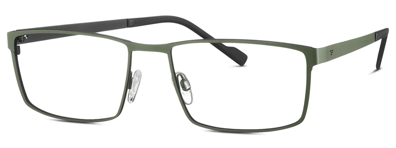 Titanflex 820944 Brillestel (Form: Firkantet - Farve: Grøn)