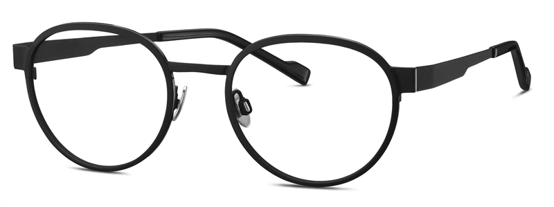 Titanflex 821056 Brillestel (Form: Panto - Farve: Sort)