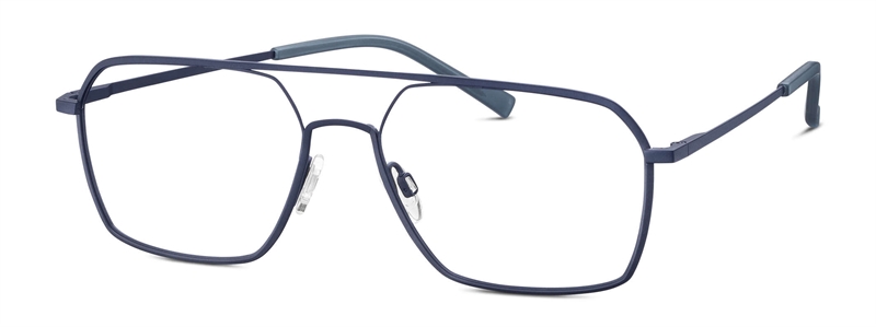 Titanflex 821059 Brillestel (Form: Pilot - Farve: Blå)